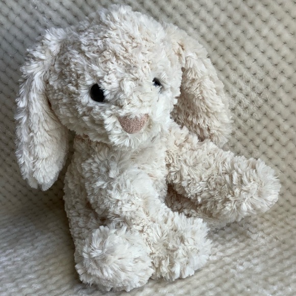 Adorable Fluffy Plush Bunny Rabbit Stuffed Animal Toy Possibly Walmart - Picture 2 of 7